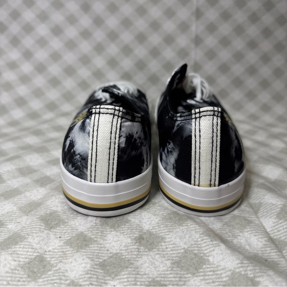New Saints New Orleans Foco Canvas Black/White Shoes Womens Size 10 - Picture 5 of 9